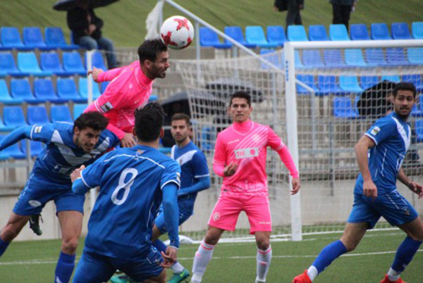 Momento del partido Badalona-Hércules CF disputado el pasado 3 de febrero. Foto: Hércules CF